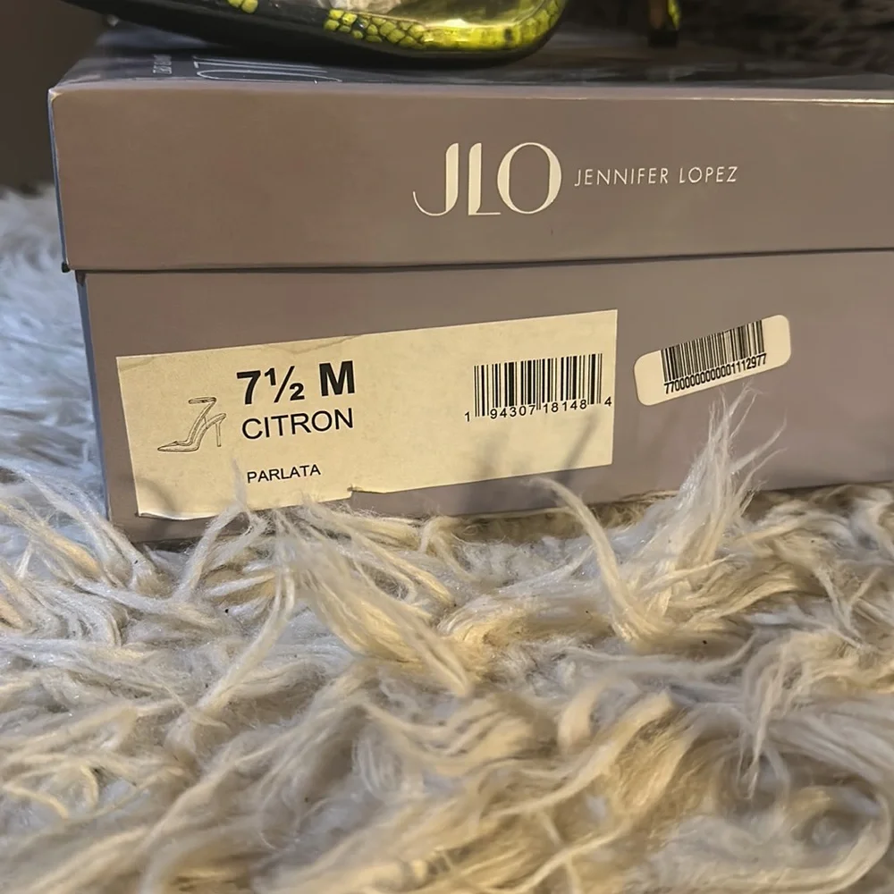 JLO High Heel Citron - Picture 3 of 3
